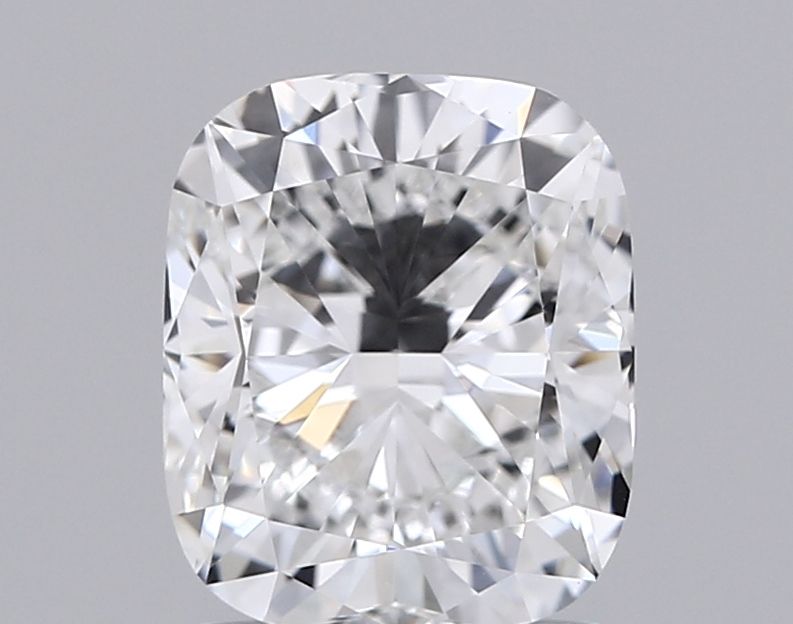 1.87 Carat Cushion Lab Diamond with  Cut Diamond in 14KT  view 1
