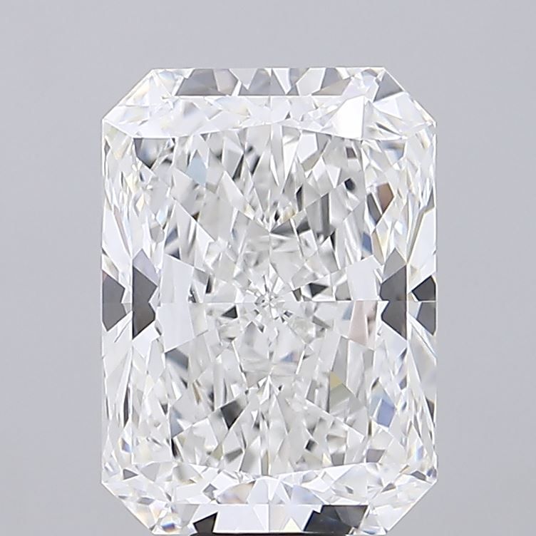 15.22 Carat Radiant Lab Diamond with  Cut Diamond in 14KT  view 1
