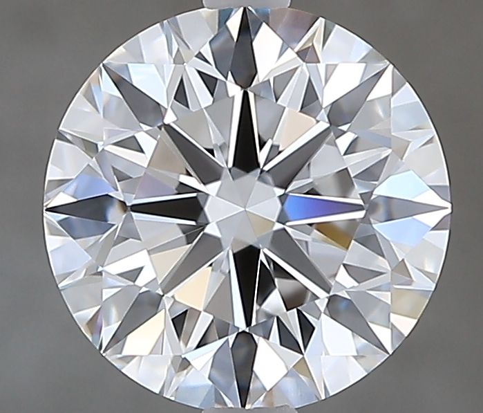 1.7 Carat Round Natural Diamond with  Cut Diamond in 14KT  view 1
