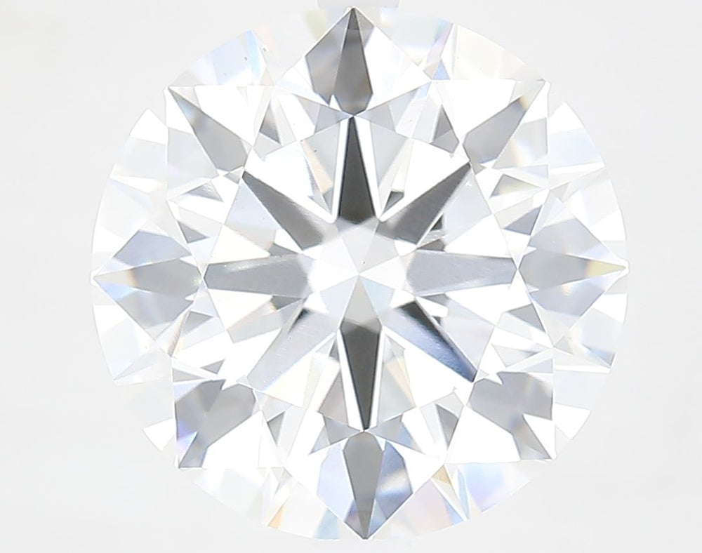 7.0 Carat Round Lab Diamond with  Cut Diamond in 14KT  view 1

