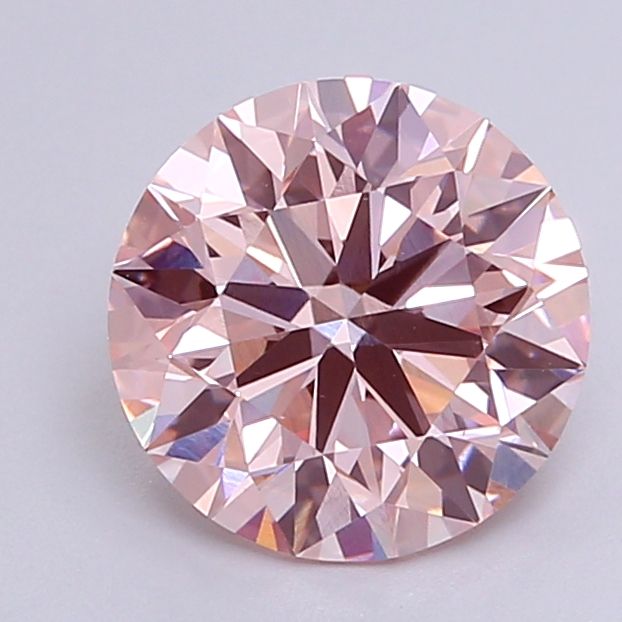 2.32 Carat Round Lab Diamond with  Cut Diamond in 14KT  view 1
