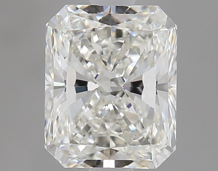 1.07 Carat Radiant Natural Diamond with  Cut Diamond in 14KT  view 1
