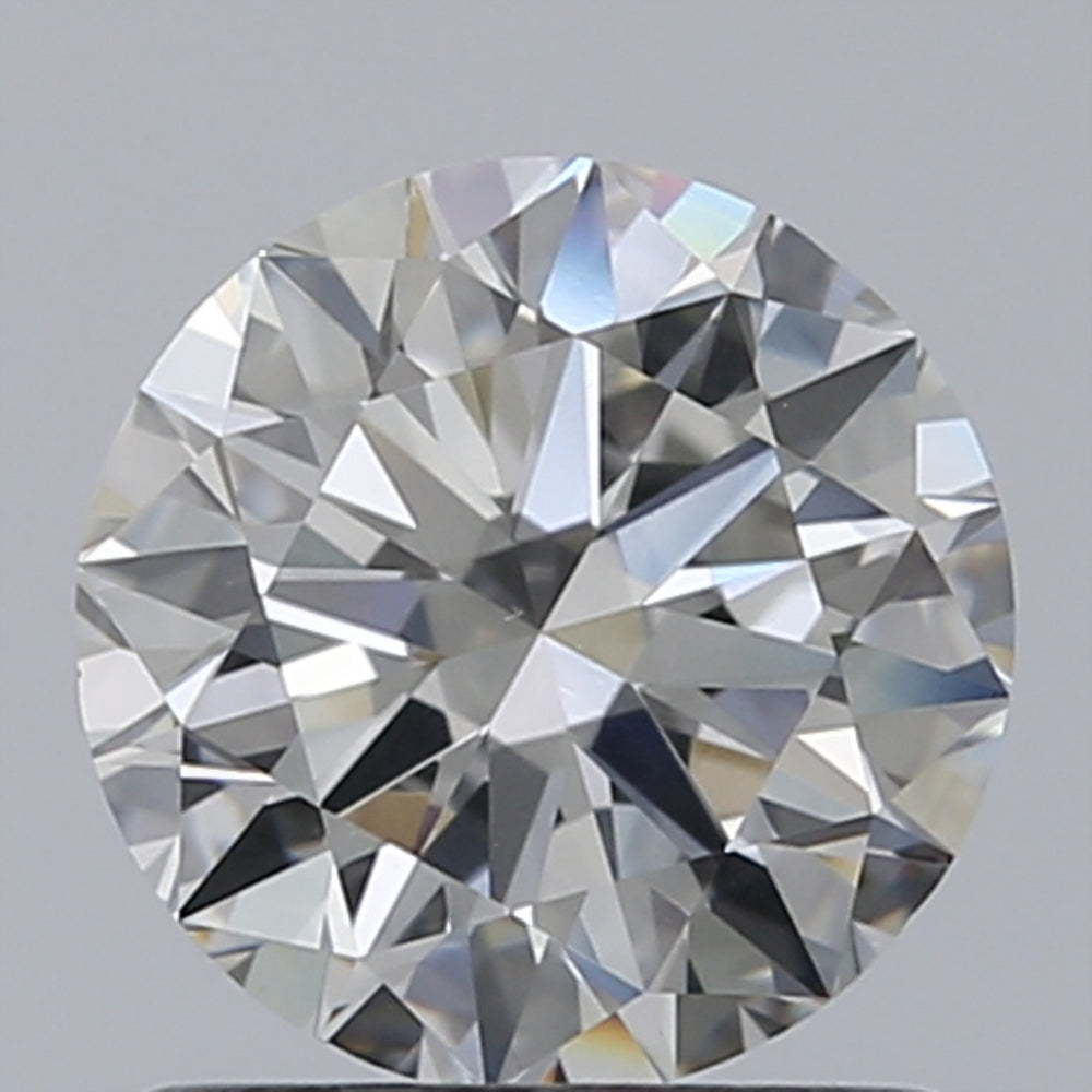 1.0 Carat Round Natural Diamond with  Cut Diamond in 14KT  view 1
