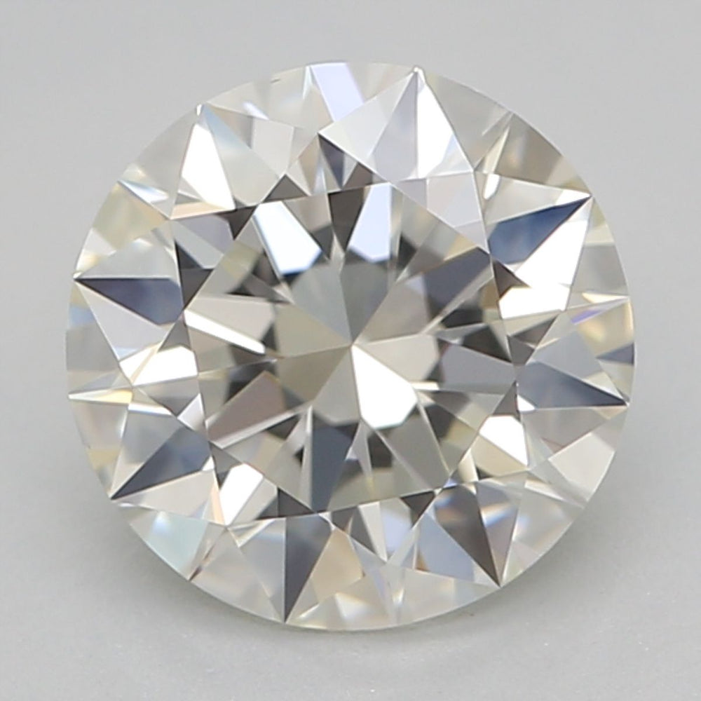 1.0 Carat Round Natural Diamond with  Cut Diamond in 14KT  view 1
