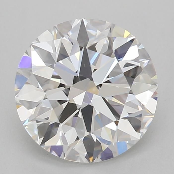 1.5 Carat Round Natural Diamond with  Cut Diamond in 14KT  view 1
