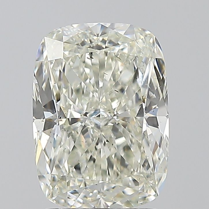 1.76 Carat Cushion Natural Diamond with  Cut Diamond in 14KT  view 1
