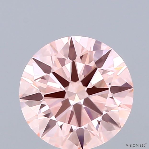 1.5 Carat Round Lab Diamond with  Cut Diamond in 14KT  view 1
