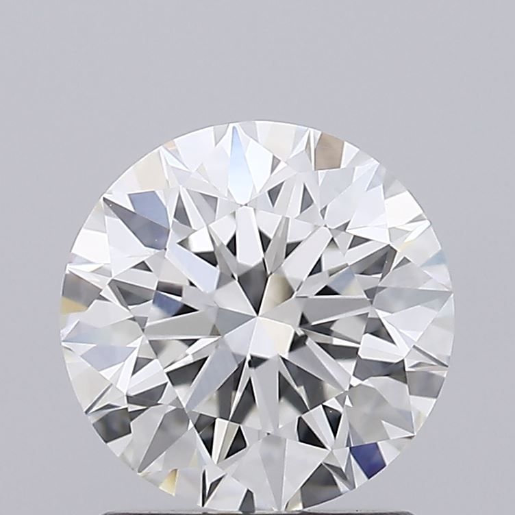 1.33 Carat Round Lab Diamond with  Cut Diamond in 14KT  view 1
