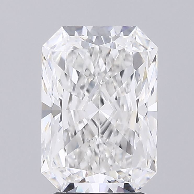 1.71 Carat Radiant Lab Diamond with  Cut Diamond in 14KT  view 1
