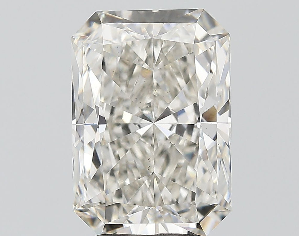 7.07 Carat Radiant Lab Diamond with  Cut Diamond in 14KT  view 1
