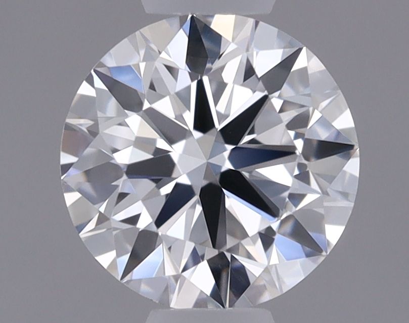 0.5 Carat Round Lab Diamond with  Cut Diamond in 14KT  view 1
