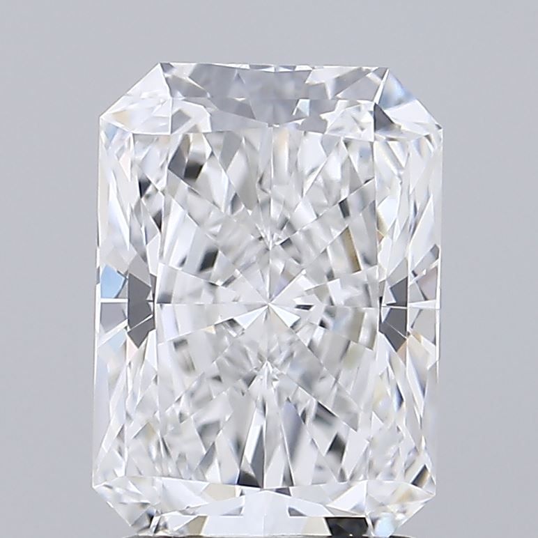 1.94 Carat Radiant Lab Diamond with  Cut Diamond in 14KT  view 1
