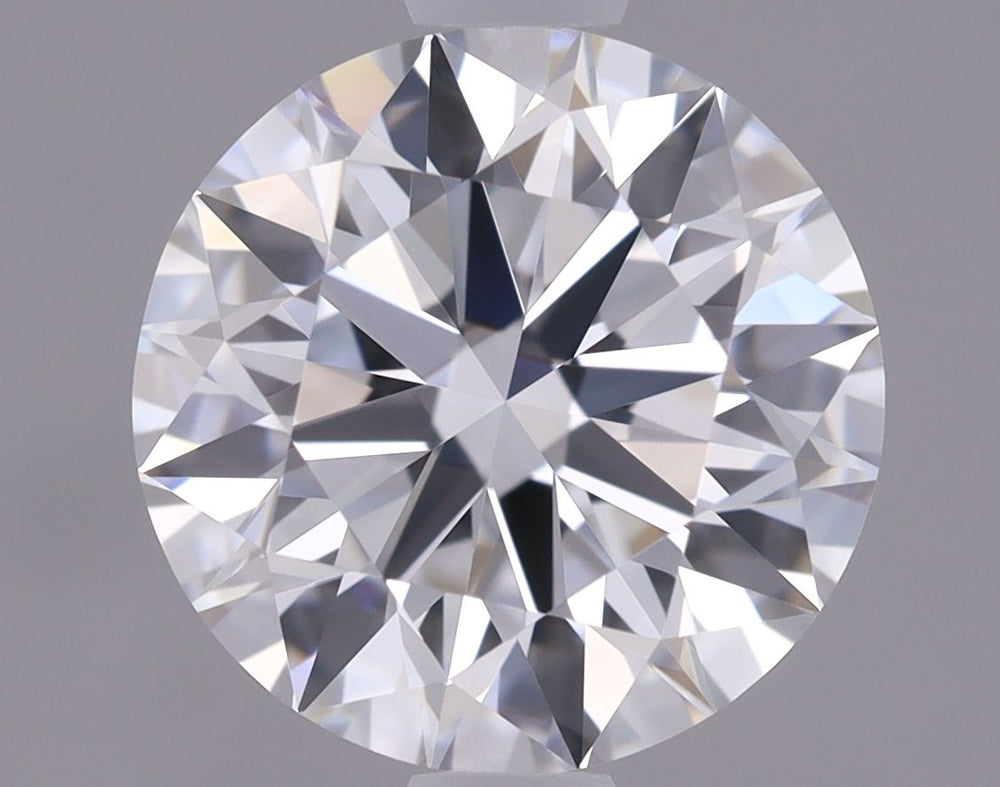 1.8 Carat Round Lab Diamond with  Cut Diamond in 14KT  view 1
