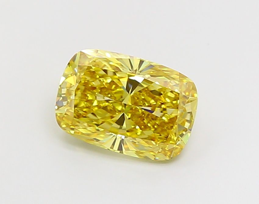 3.0 Carat Cushion Lab Diamond with  Cut Diamond in 14KT  view 1
