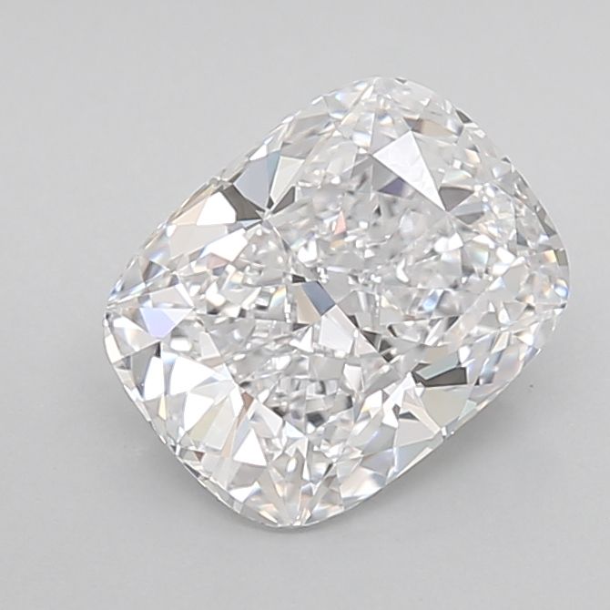 1.79 Carat Cushion Lab Diamond with  Cut Diamond in 14KT  view 1
