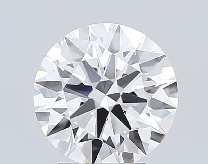 3.02 Carat Round Lab Diamond with  Cut Diamond in 14KT  view 1
