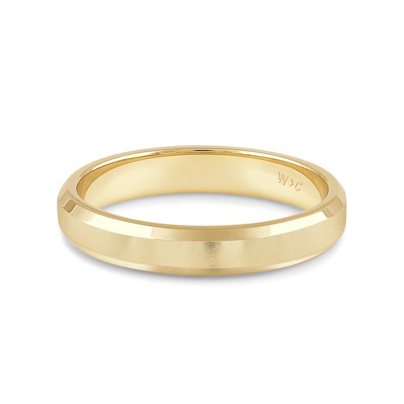 Men's Bevel Edge Comfort Fit Band