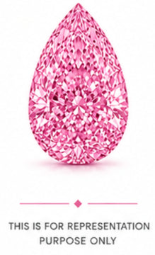 3.19 Carat Pear Lab Diamond with  Cut Diamond in 14KT  view 1
