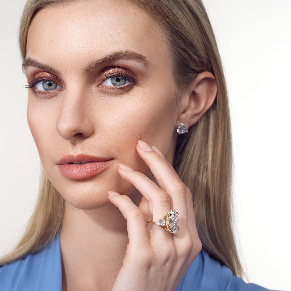 Model Wearing The Donatello Ring view