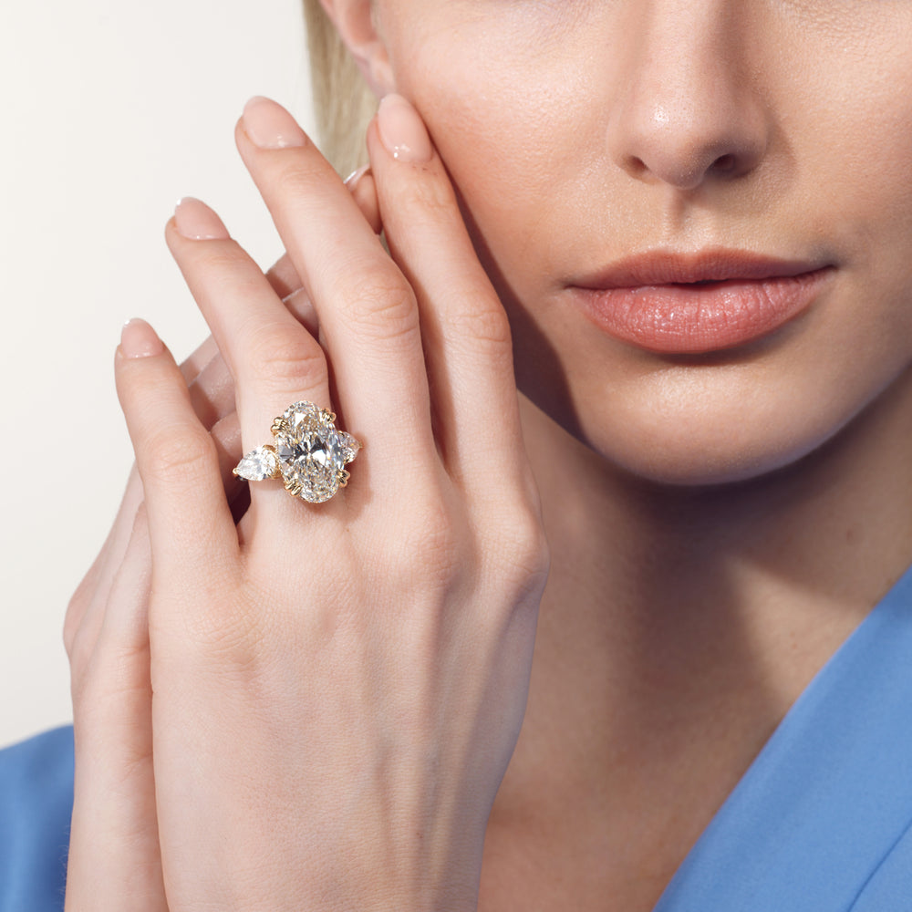 Model Wearing The Donatello Ring view