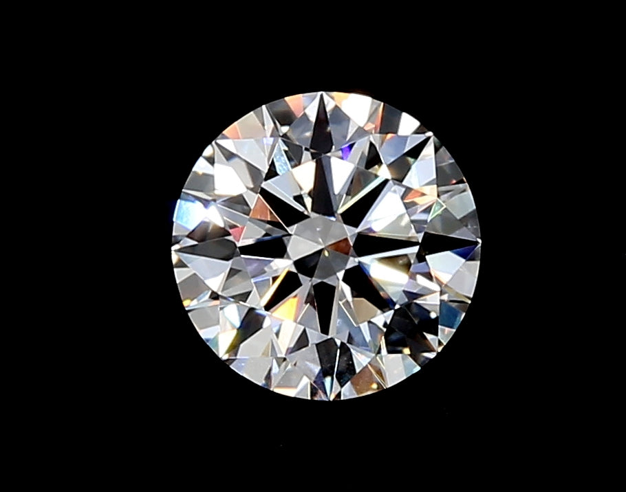 1.16 Carat Round Lab Diamond with  Cut Diamond in 14KT  view 1
