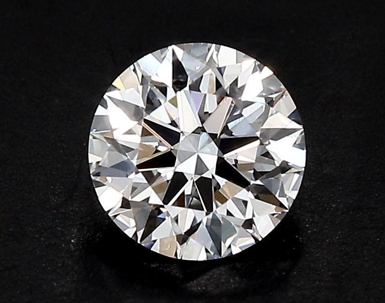 2.02 Carat Round Lab Diamond with  Cut Diamond in 14KT  view 1
