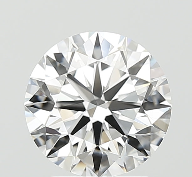 2.0 Carat Round Lab Diamond with  Cut Diamond in 14KT  view 1

