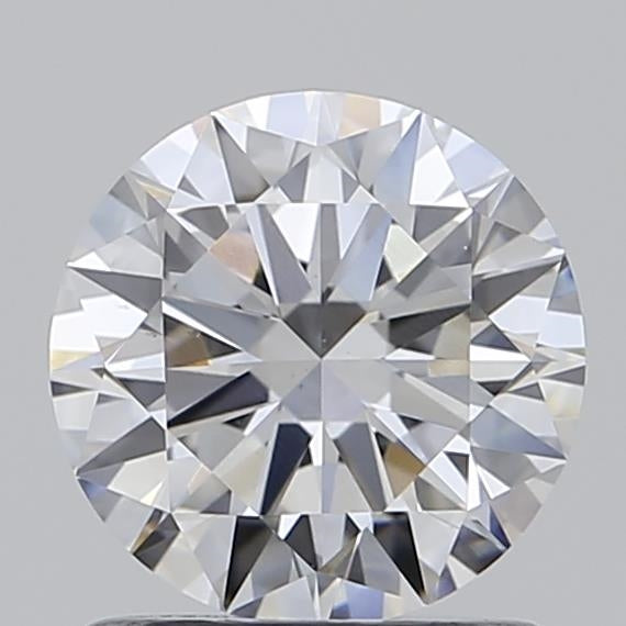 1.0 Carat Round Lab Diamond with  Cut Diamond in 14KT  view 1
