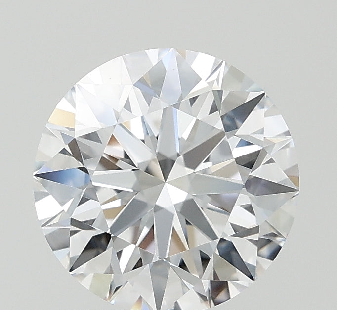 1.73 Carat Round Lab Diamond with  Cut Diamond in 14KT  view 1
