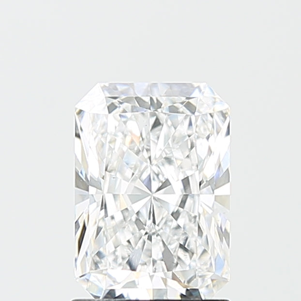 1.6 Carat Radiant Lab Diamond with  Cut Diamond in 14KT  view 1
