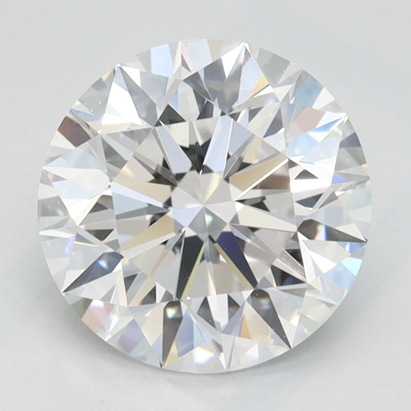 1.83 Carat Round Lab Diamond with  Cut Diamond in 14KT  view 1
