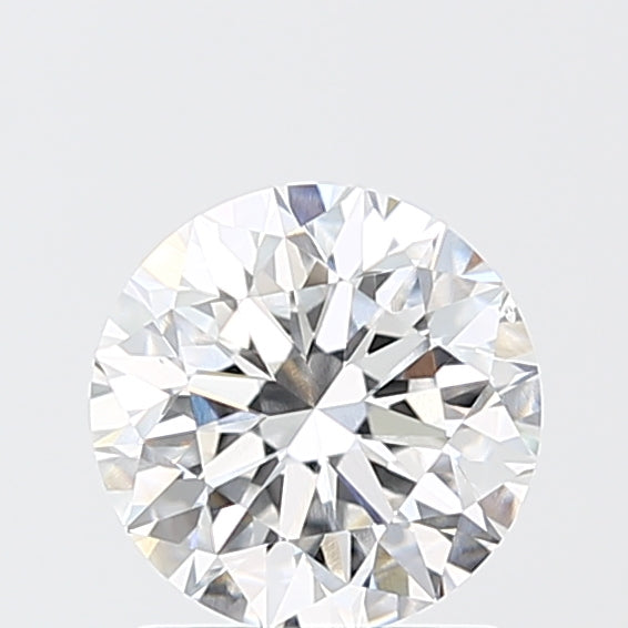 1.5 Carat Round Lab Diamond with  Cut Diamond in 14KT  view 1
