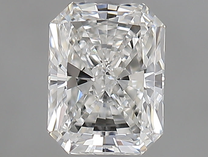 0.91 Carat Radiant Natural Diamond with  Cut Diamond in 14KT  view 1
