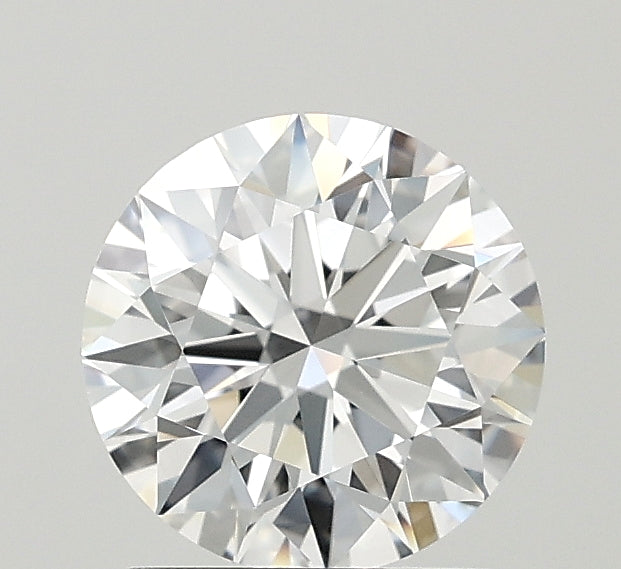 1.53 Carat Round Lab Diamond with  Cut Diamond in 14KT  view 1
