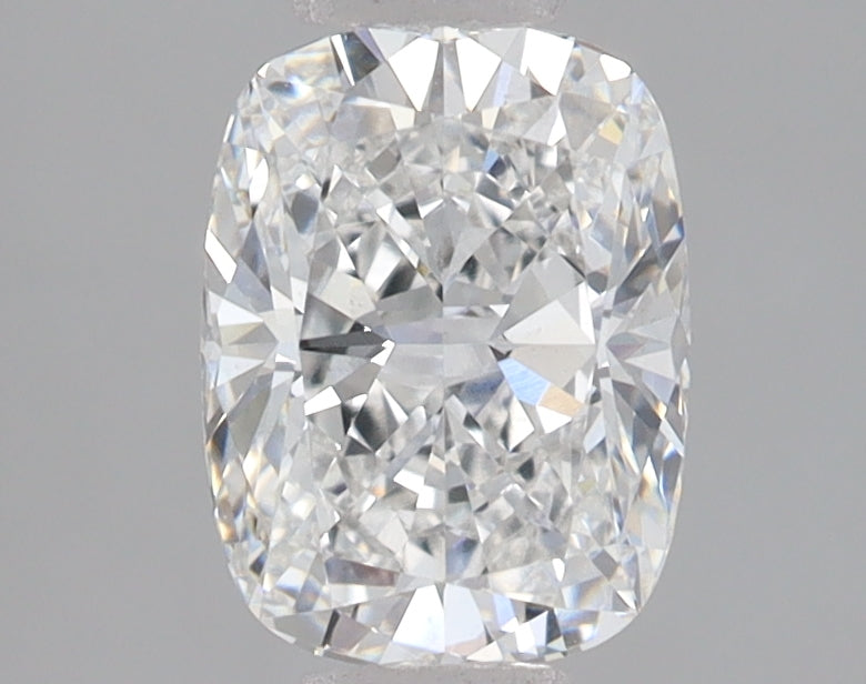 1.51 Carat Cushion Lab Diamond with  Cut Diamond in 14KT  view 1
