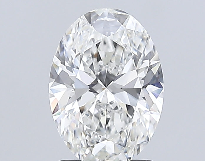 2.0 Carat Oval Lab Diamond with  Cut Diamond in 14KT  view 1

