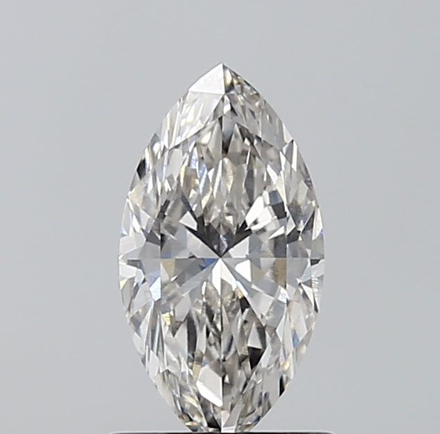 1.01 Carat Marquise Natural Diamond with  Cut Diamond in 14KT  view 1
