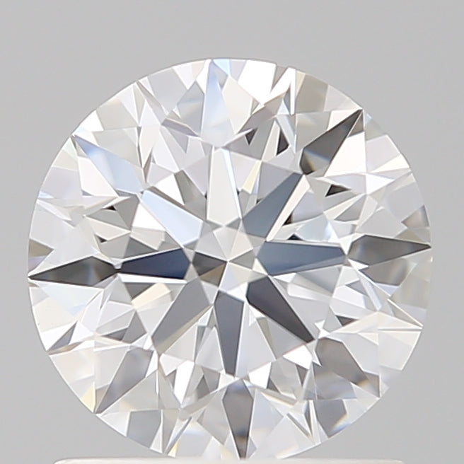 1.27 Carat Round Lab Diamond with  Cut Diamond in 14KT  view 1
