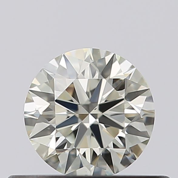 0.32 Carat Round Natural Diamond with  Cut Diamond in 14KT  view 1
