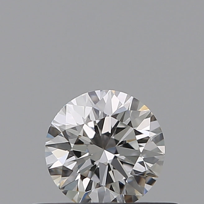 0.34 Carat Round Natural Diamond with  Cut Diamond in 14KT  view 1
