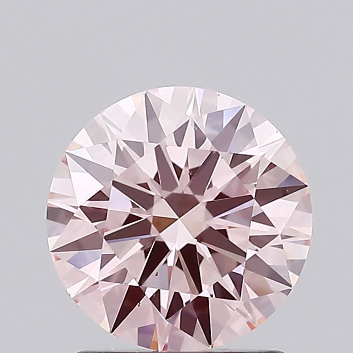 1.31 Carat Round Lab Diamond with  Cut Diamond in 14KT  view 1
