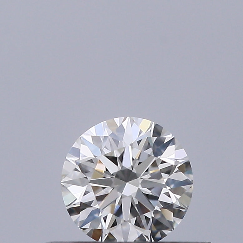 0.27 Carat Round Natural Diamond with  Cut Diamond in 14KT  view 1
