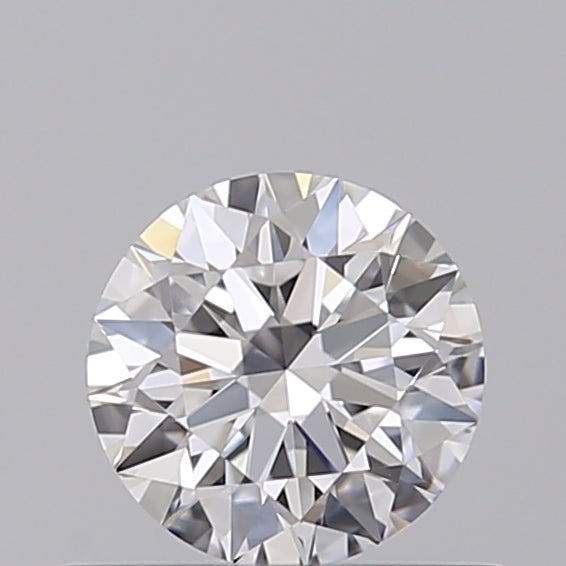 0.42 Carat Round Lab Diamond with  Cut Diamond in 14KT  view 1
