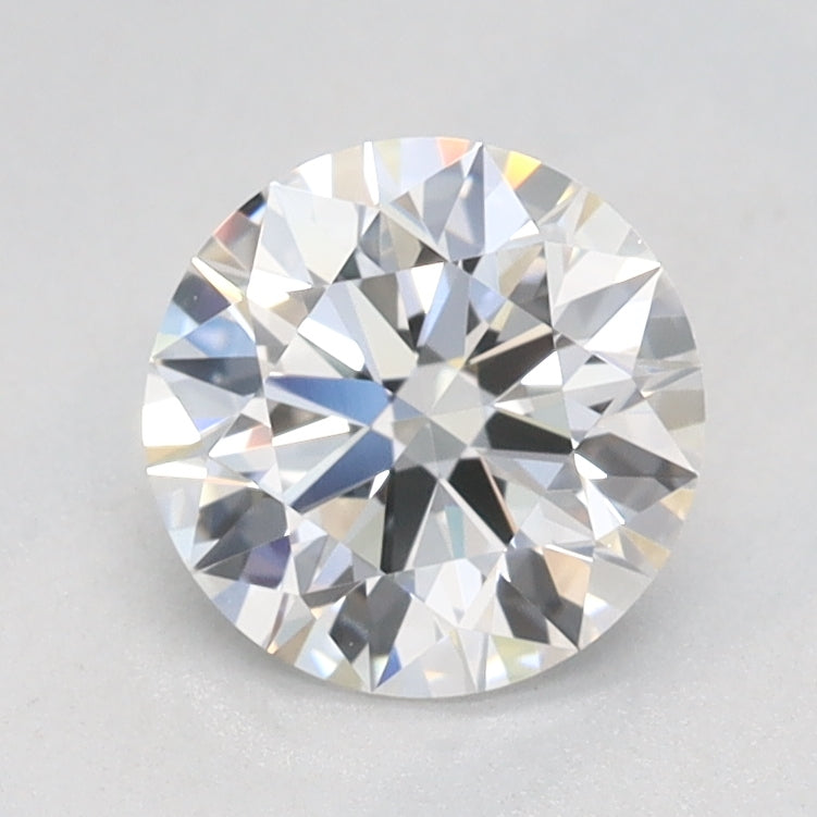 0.87 Carat Round Lab Diamond with  Cut Diamond in 14KT  view 1
