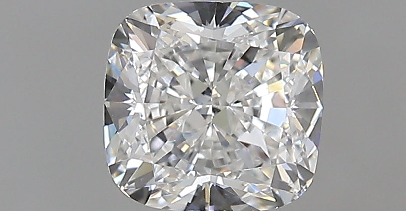 1.01 Carat Cushion Natural Diamond with  Cut Diamond in 14KT  view 1
