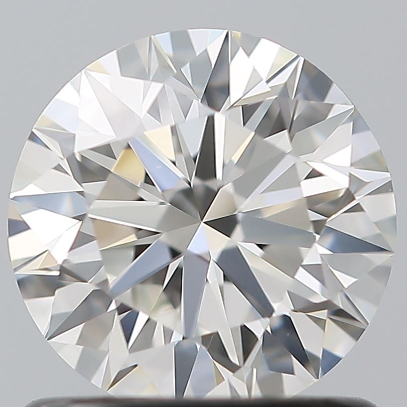 0.91 Carat Round Natural Diamond with  Cut Diamond in 14KT  view 1
