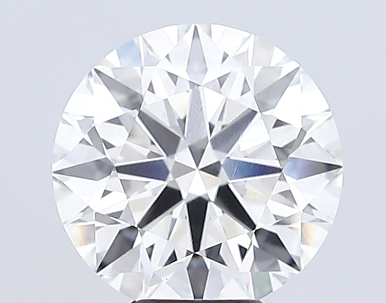 7.07 Carat Round Lab Diamond with  Cut Diamond in 14KT  view 1
