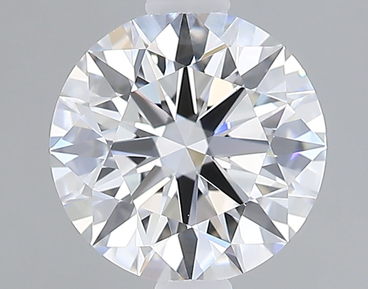 1.62 Carat Round Lab Diamond with  Cut Diamond in 14KT  view 1
