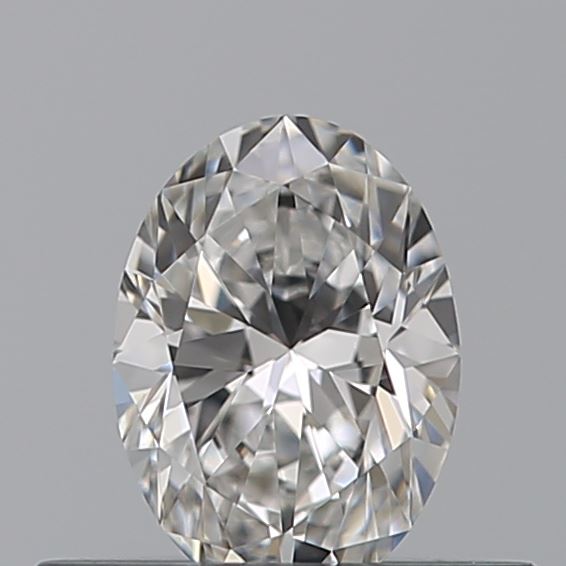 0.3 Carat Oval Natural Diamond with  Cut Diamond in 14KT  view 1
