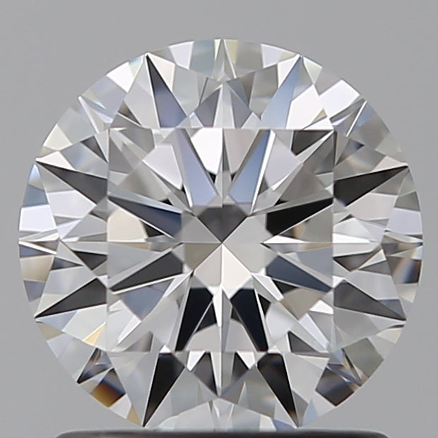 1.16 Carat Round Lab Diamond with  Cut Diamond in 14KT  view 1
